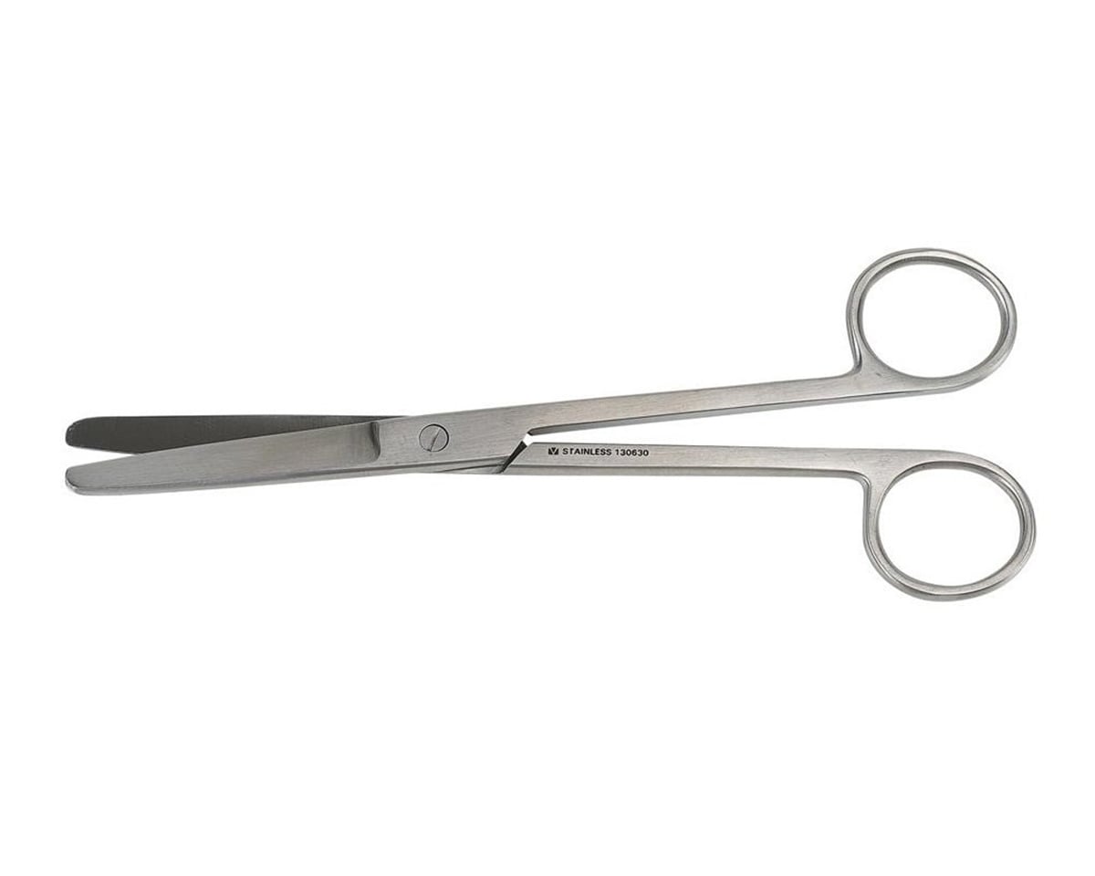 Kruuse  Veteriner Makas. 16 cm. K/K. Düz