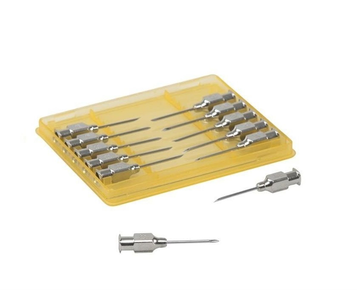 Kruuse-Vet Çelik Enjektör İğnesi 1,4*20 MM 12'li Paket
