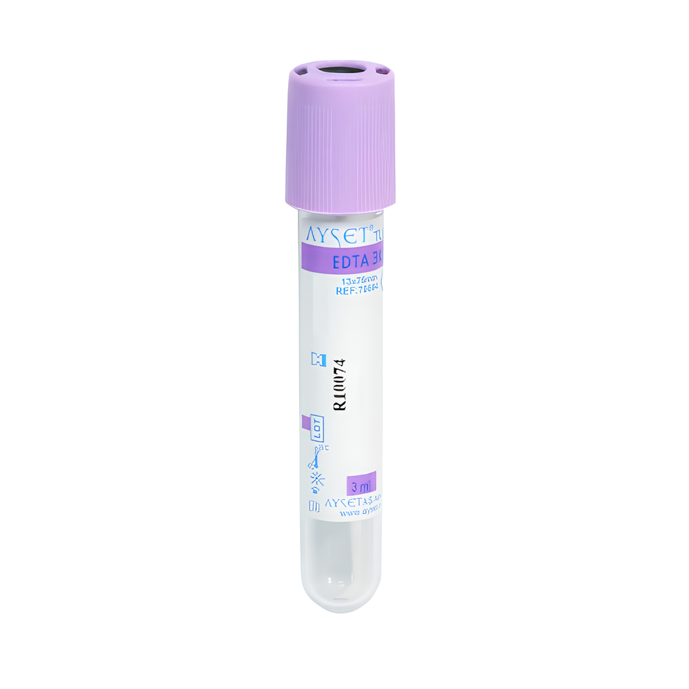3 Ml K3 Edtalı Vakumlu Hemogram Tüpü