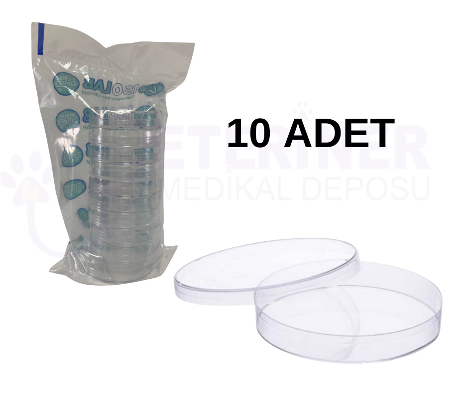 Petri Kutusu 60 x15 mm 10 Adet
