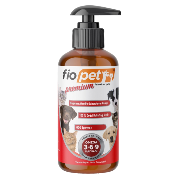 Fiopet Premium Balık Yağı Takviyesi 65 ML
