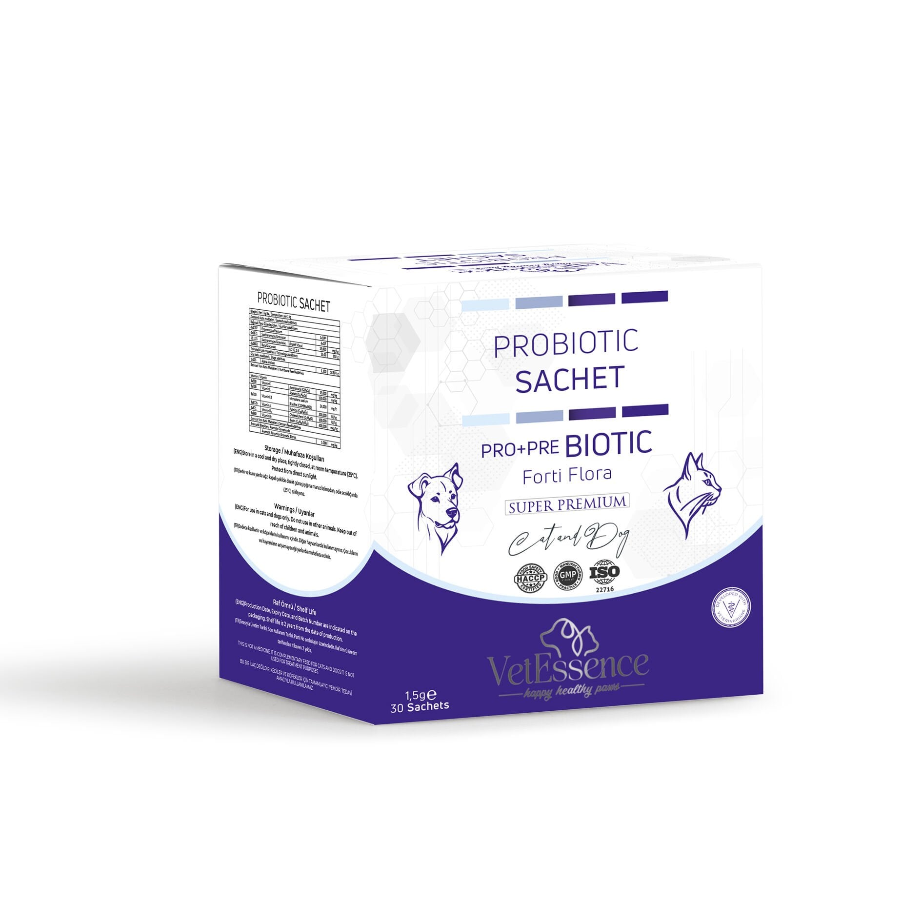 Probiotic  Prebiotic Sachet Cat&Dog