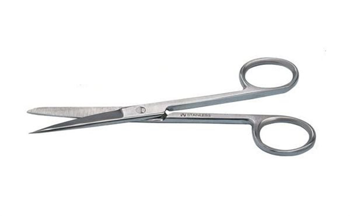 Kruuse Veteriner Makas. 13 cm. K/S. Düz