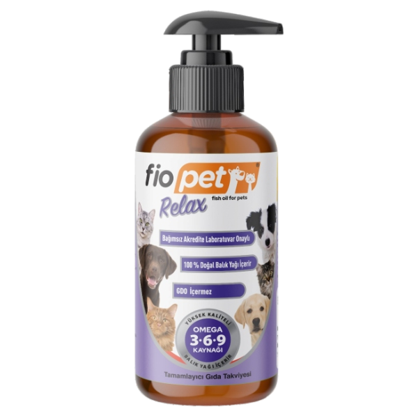 Fiopet Relax Balık Yağı Takviyesi 65 ML