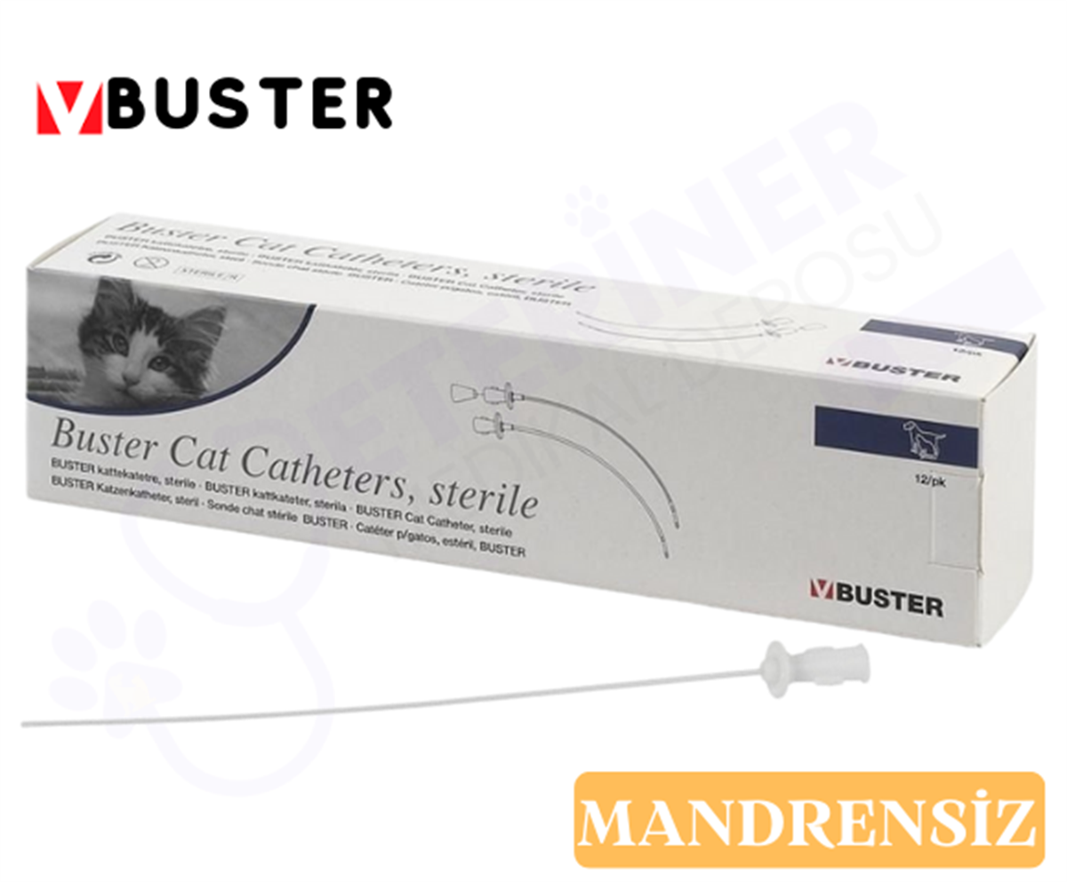 Buster Kedi İdrar Sondası MANDRENSİZ