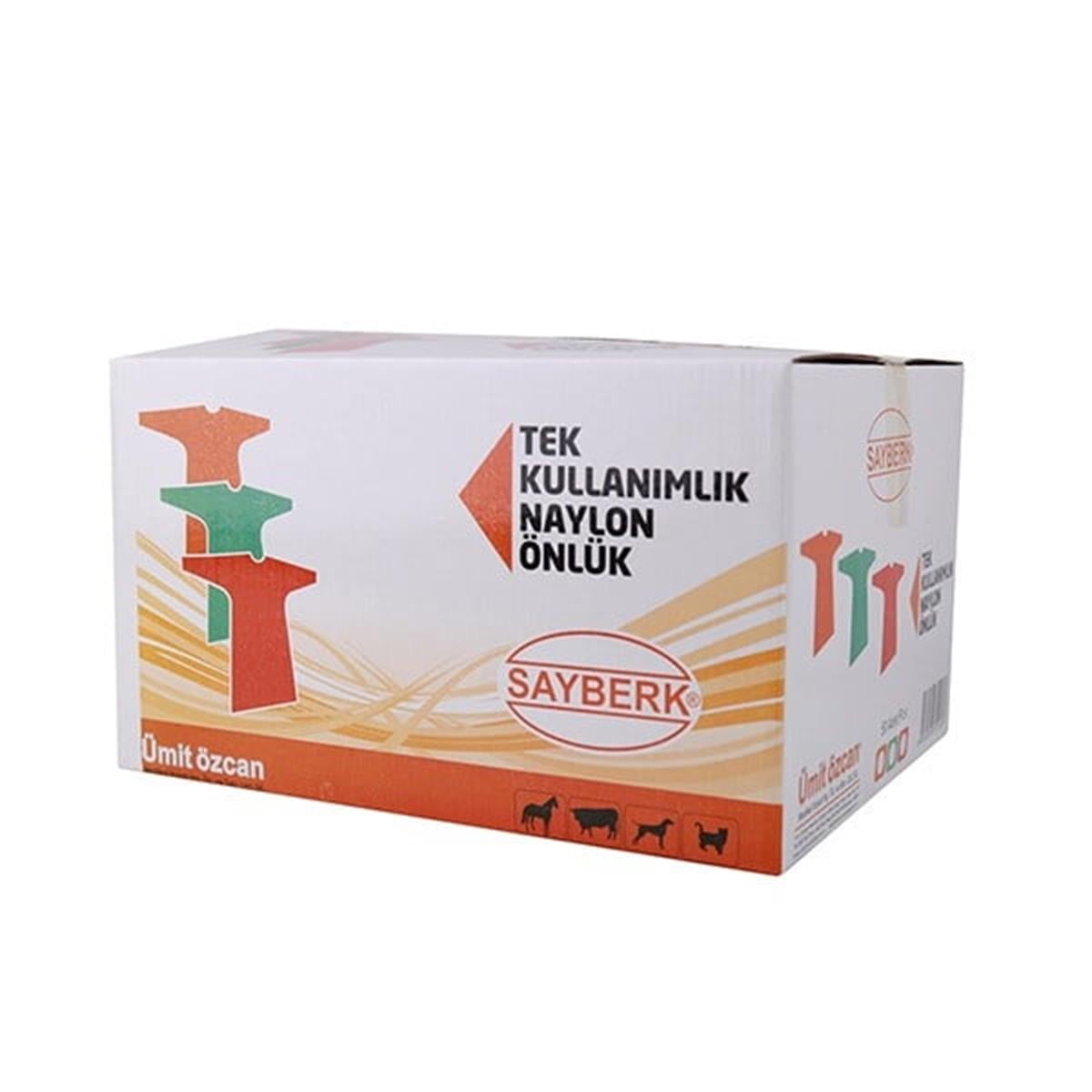 Sayberk Tek kullanımlık Katlamalı Doğum Önlüğü 50 'li