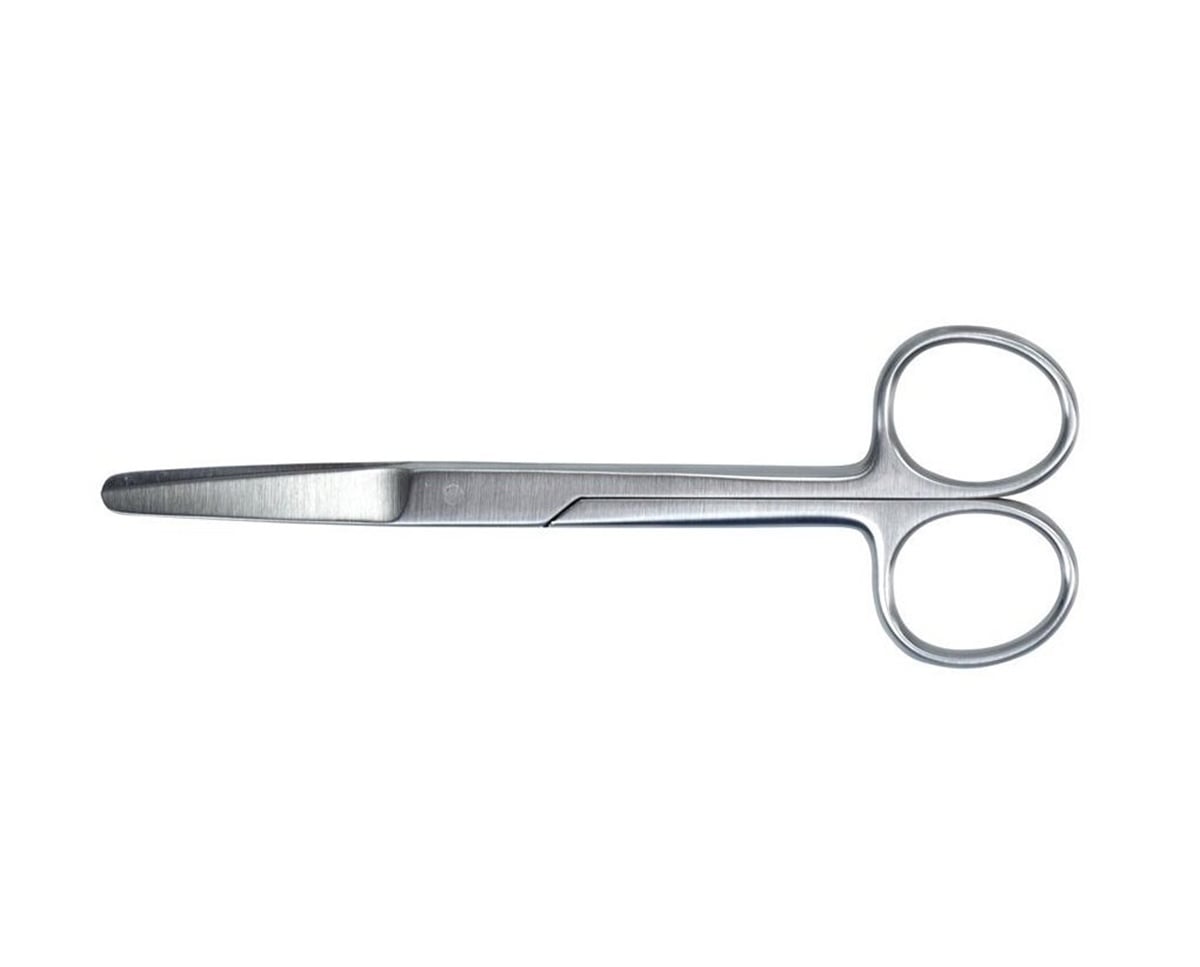 Kruuse  Veteriner Makas. 14 cm. K/K. Eğri