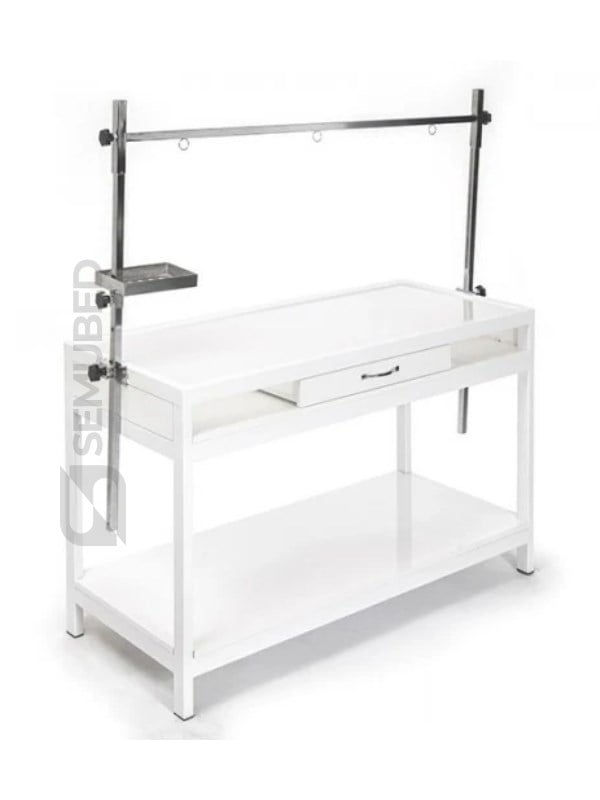 Semubed Veteriner Röntgen Masası X-Ray Masası Beyaz-SMB00045